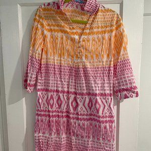 Size Small J Mclaughlin Cottoin Tuni